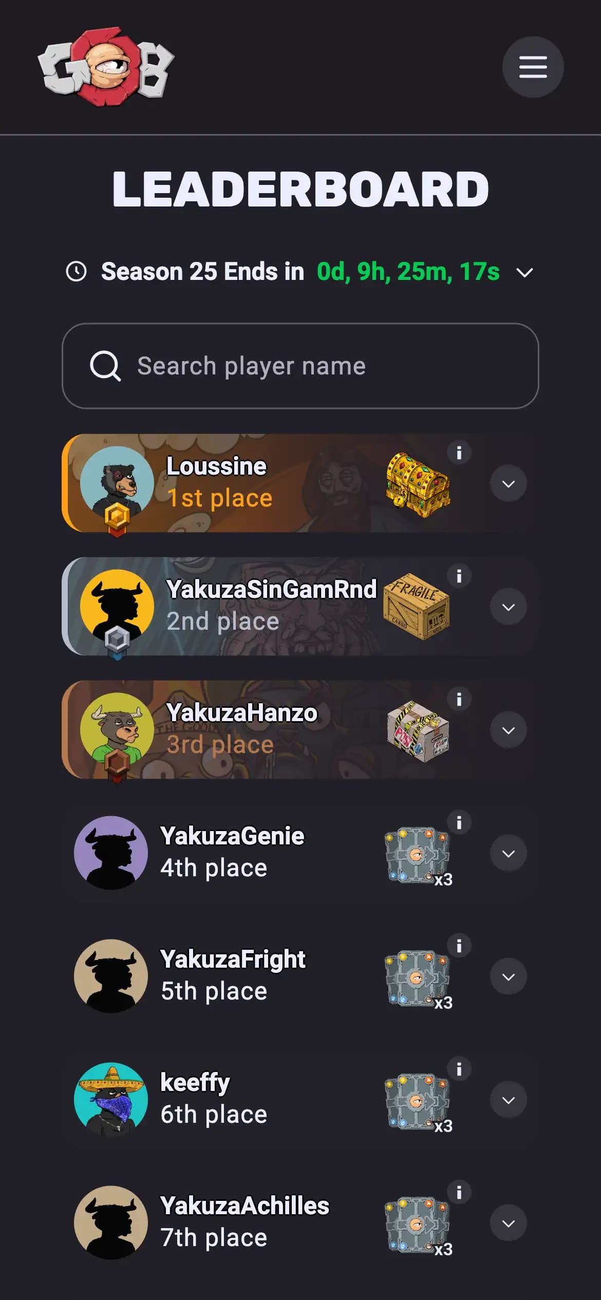 Goons of Balatroon Mobile View